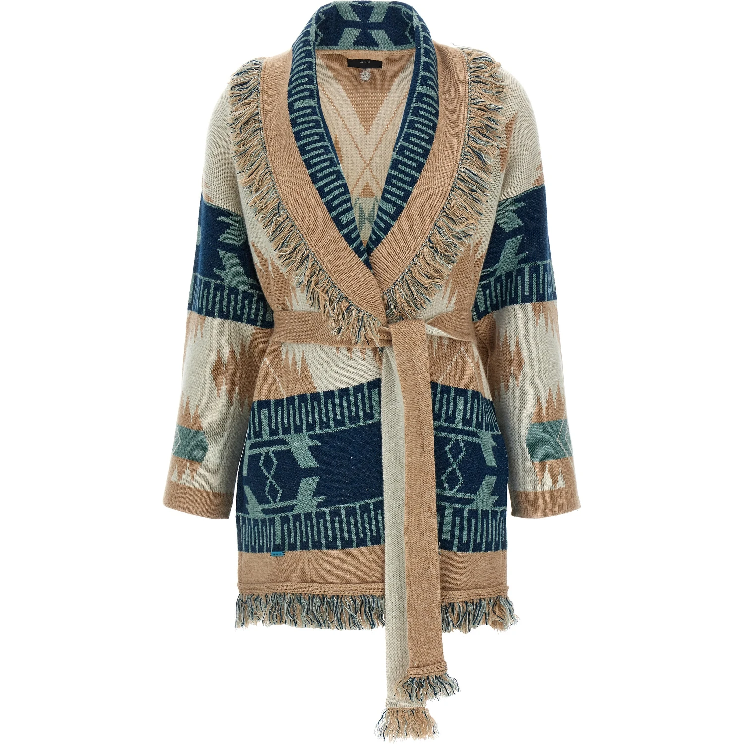 Multicolor Cashmere Cardigan
