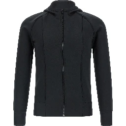 Black Polyester Sweatshirt