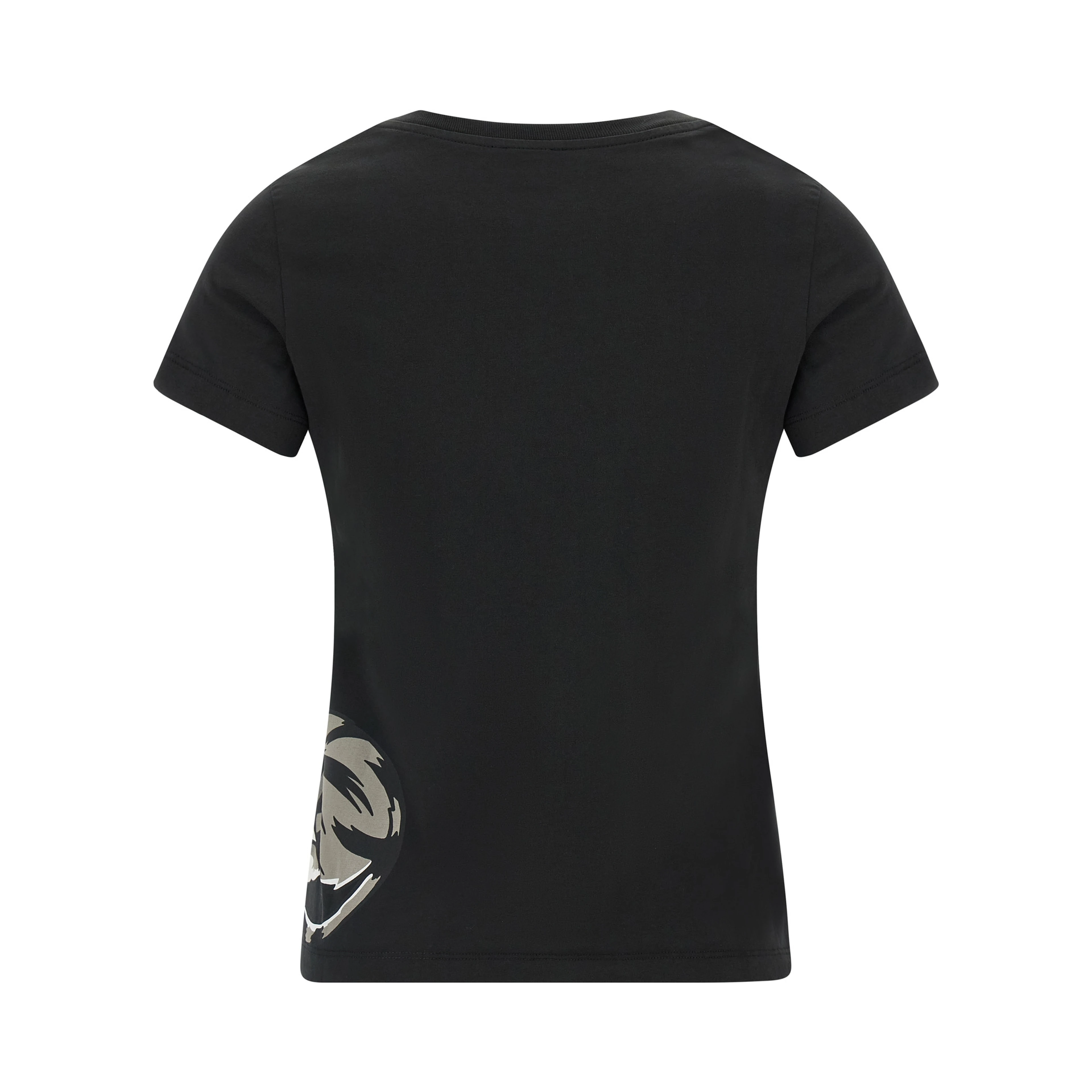 Black Cotton T-Shirt