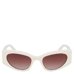 White Acetate Sunglasses