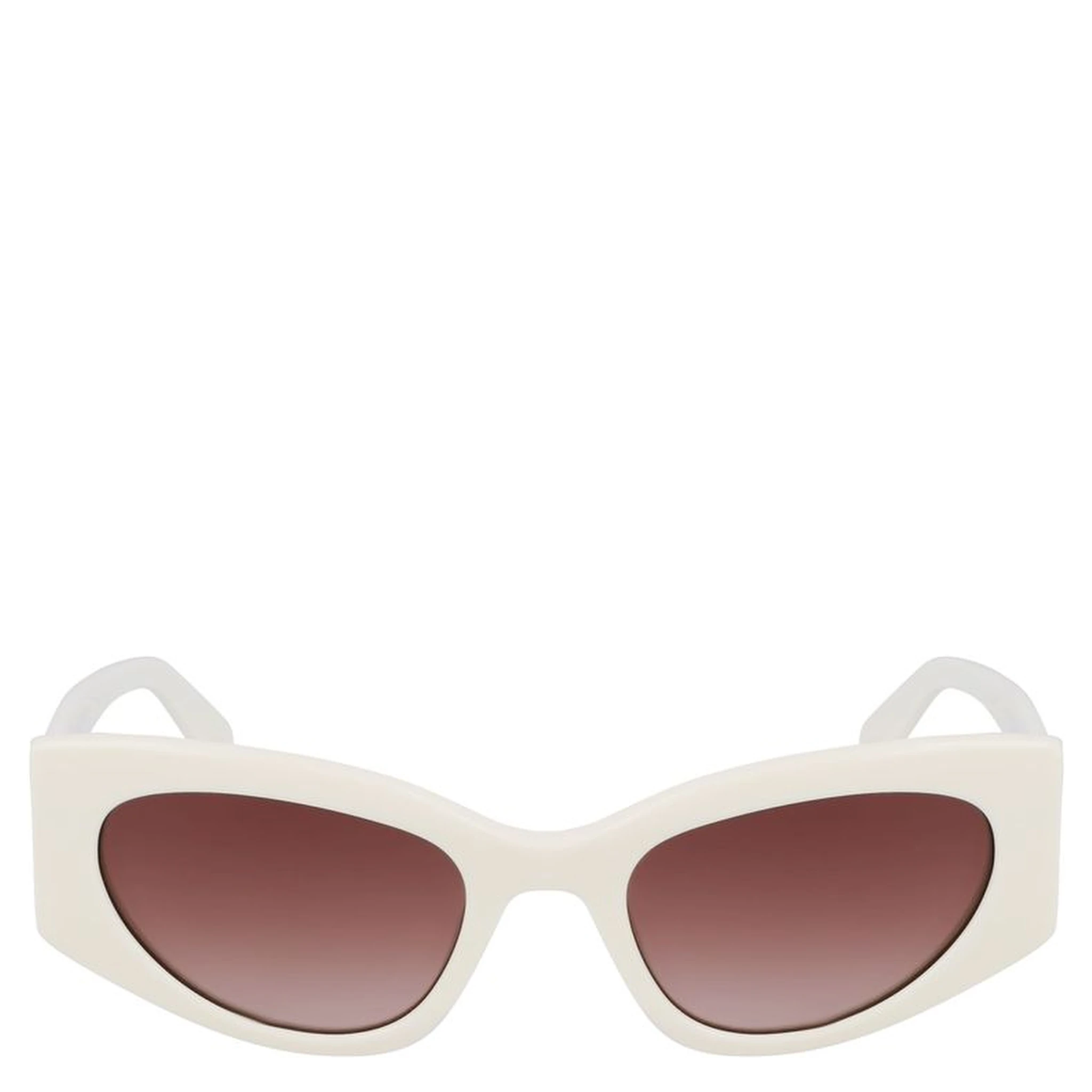 White Acetate Sunglasses