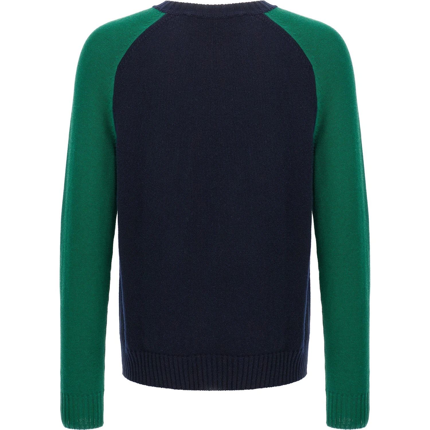 Blue Virgin Wool Cardigan