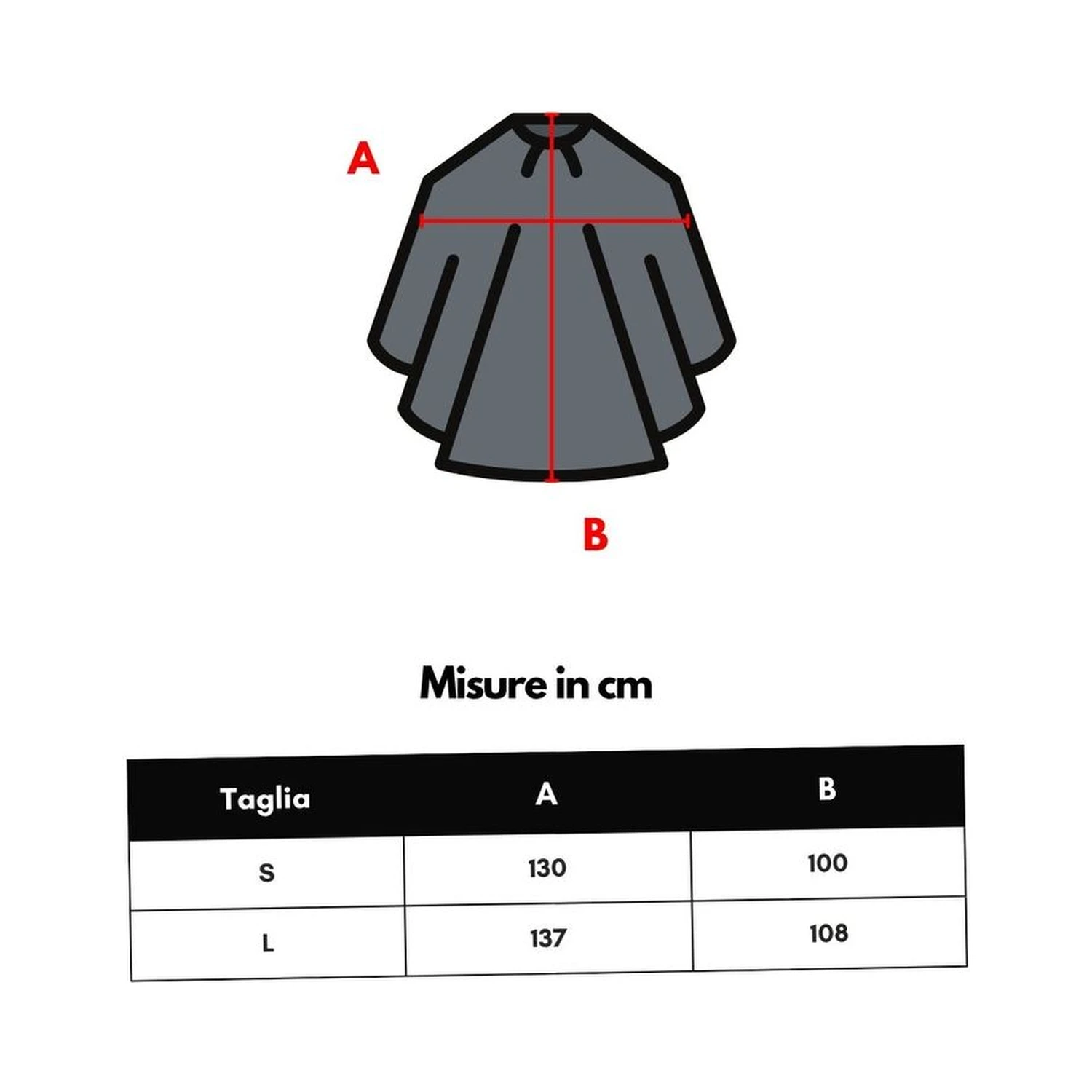 Black Polyester Trench Coat