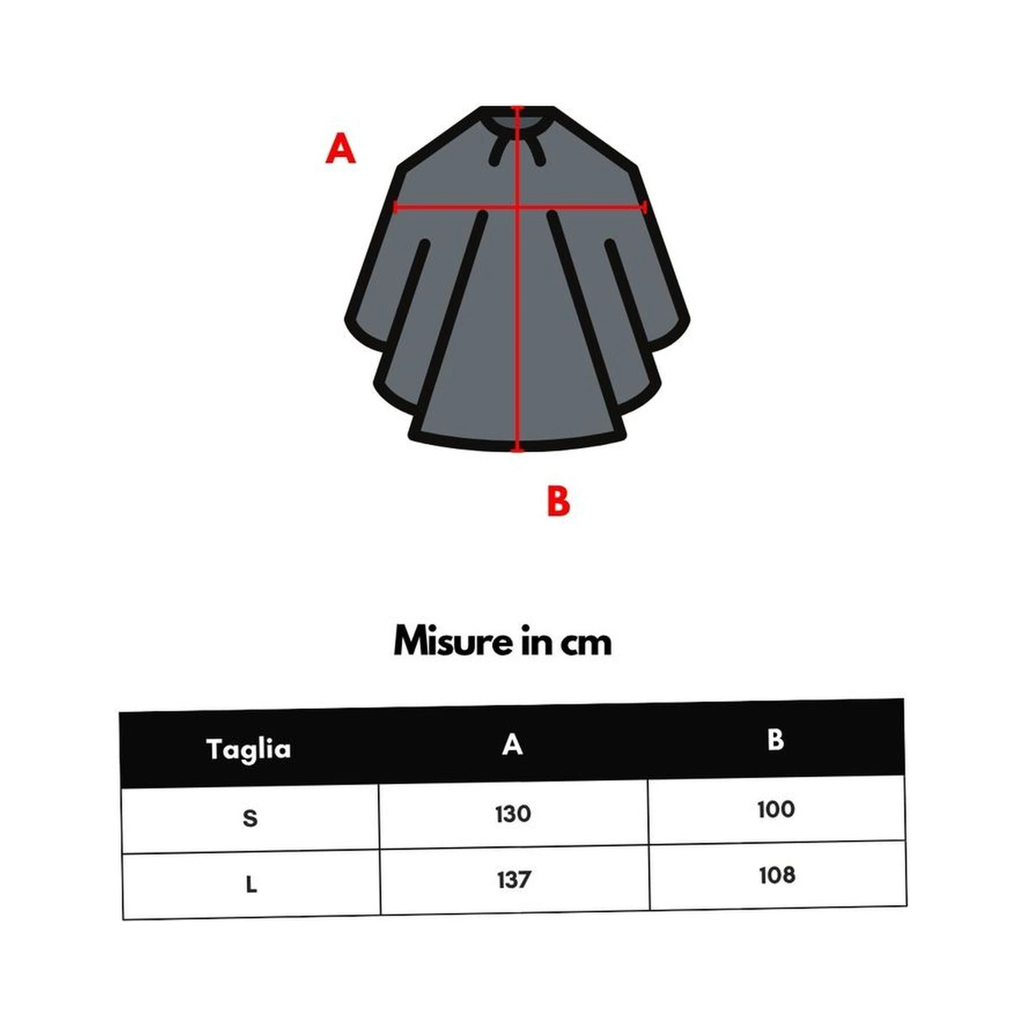 Black Polyester Trench Coat