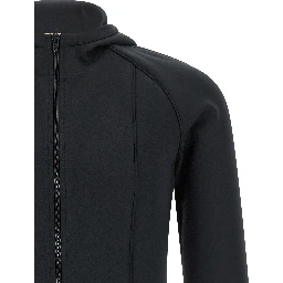 Black Polyester Sweatshirt