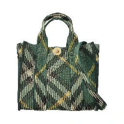 Green Fabric Handbag