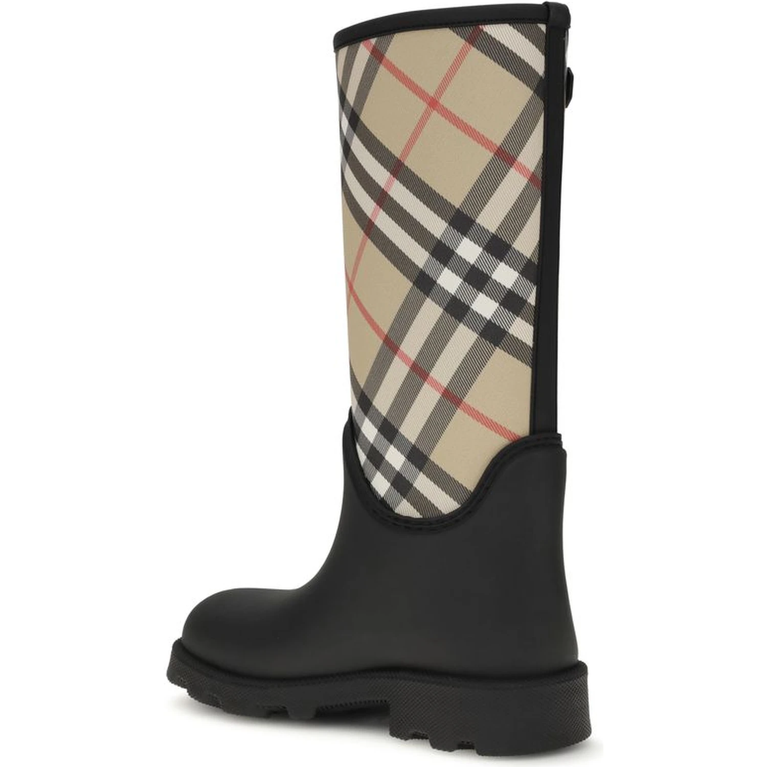 Black Rubber Rain Boots