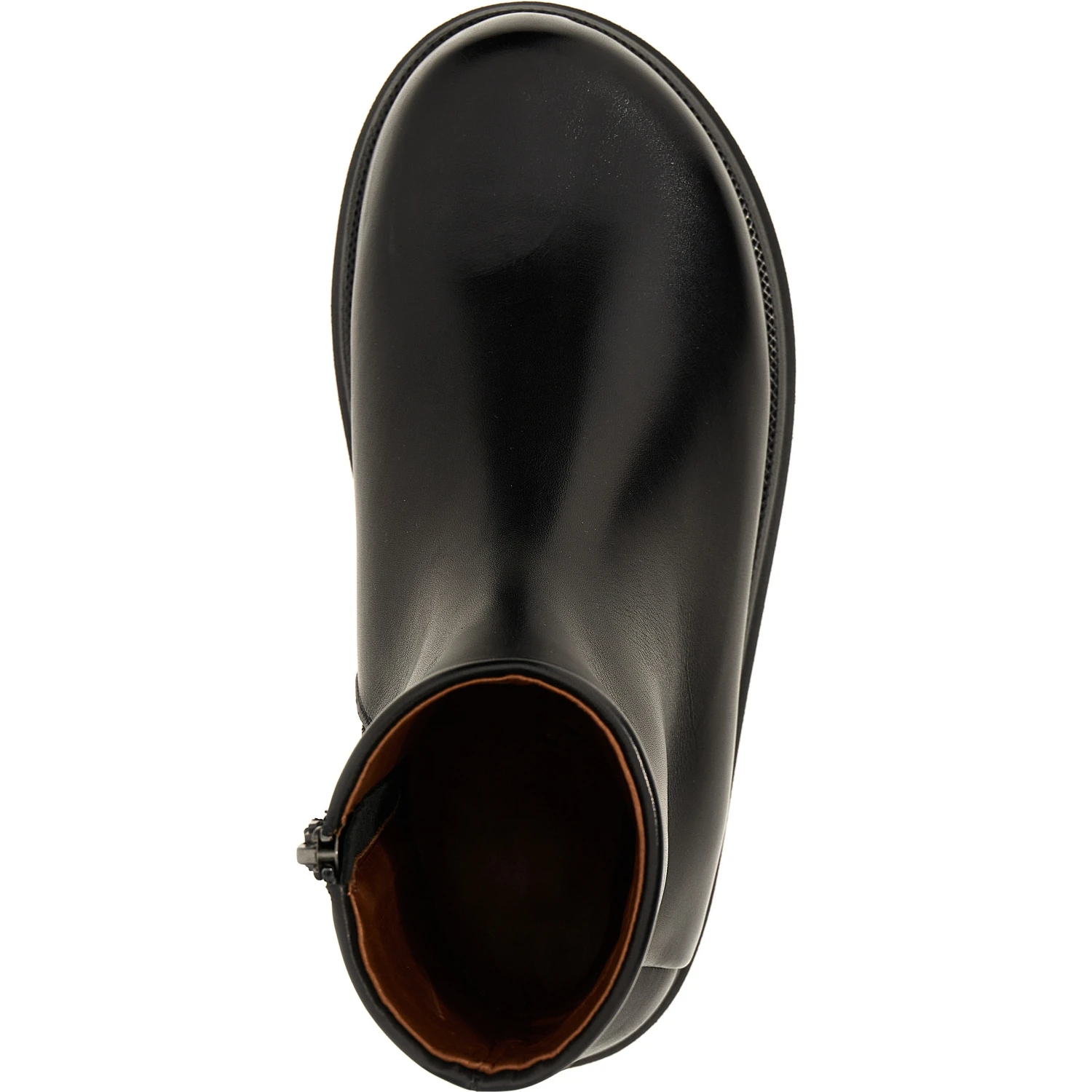 Black Calfskin Ankle Boots