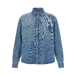 Blue Cotton Blouse
