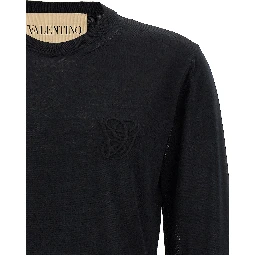Black Virgin Wool Cardigan