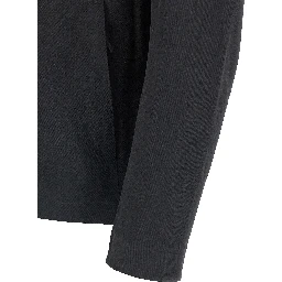Black Polyester Blouse