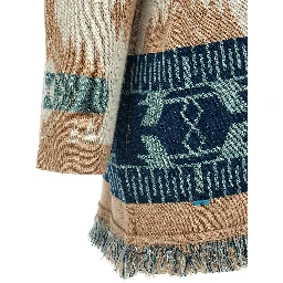 Multicolor Cashmere Cardigan