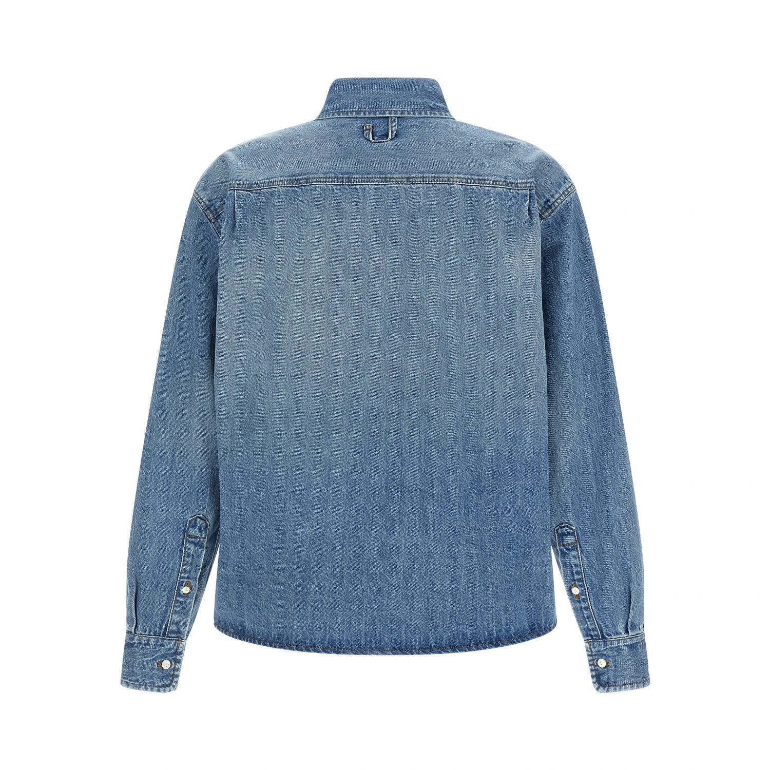 Blue Cotton Blouse