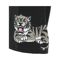 Black Cotton T-Shirt