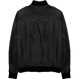 GIACCA BOMBER IN SUEDE