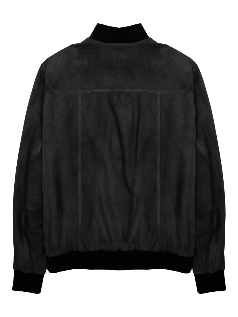 GIACCA BOMBER IN SUEDE