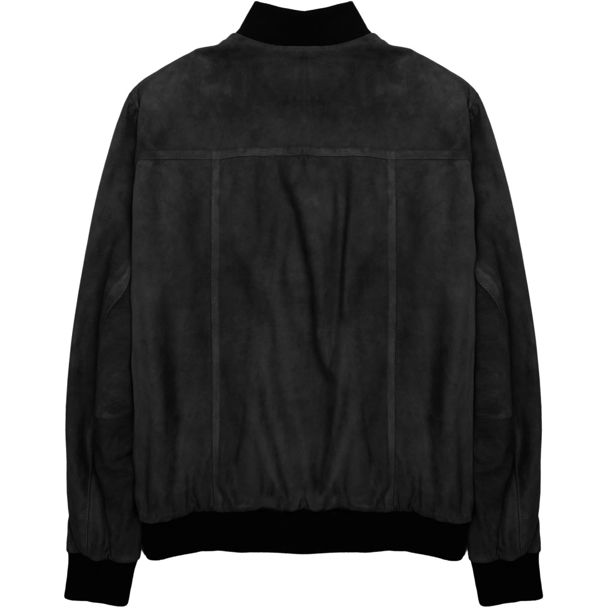 GIACCA BOMBER IN SUEDE