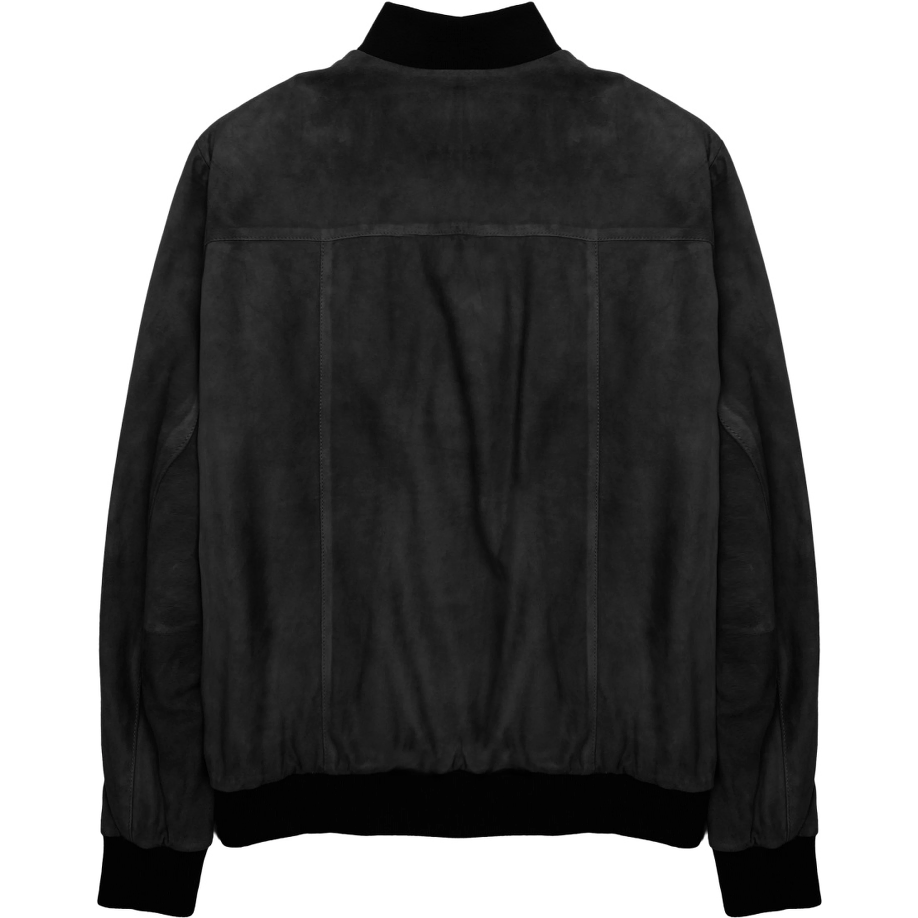 GIACCA BOMBER IN SUEDE
