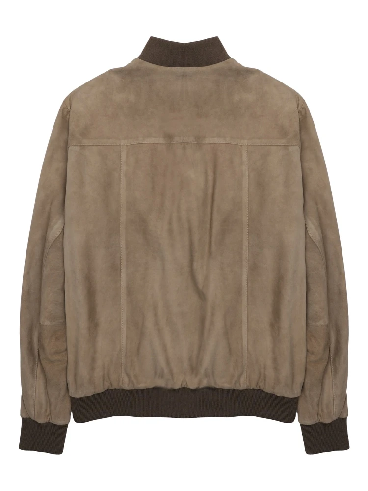 GIACCA BOMBER IN SUEDE alternative