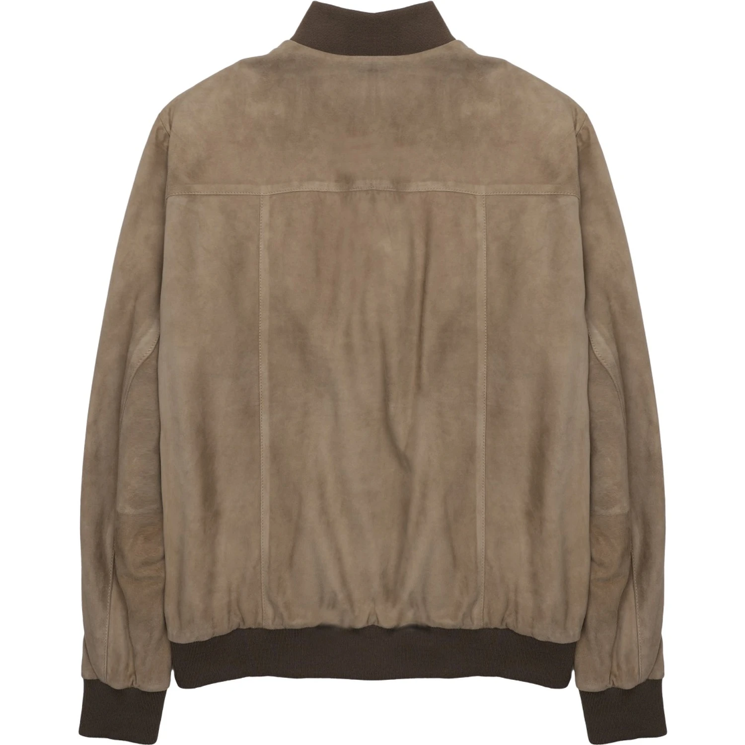 GIACCA BOMBER IN SUEDE
