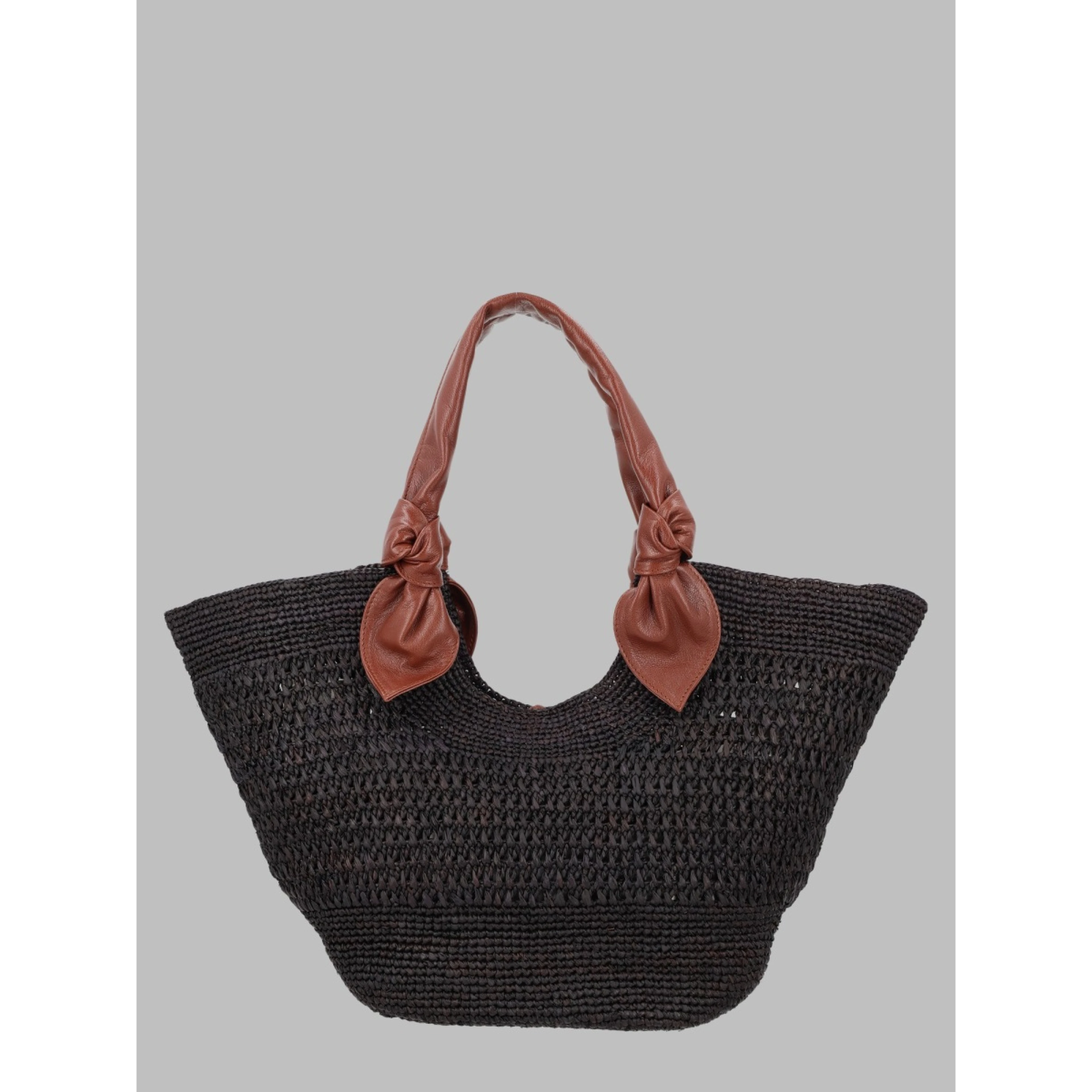 BORSA INTRECCIATA IN RAFFIA