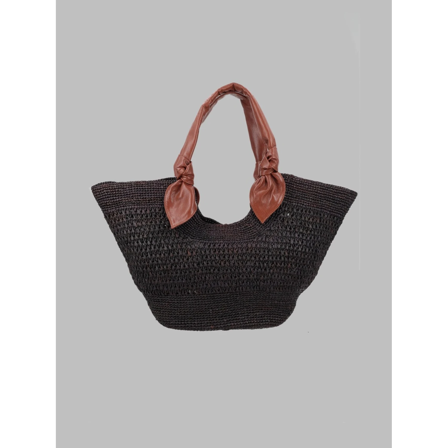 BORSA INTRECCIATA IN RAFFIA