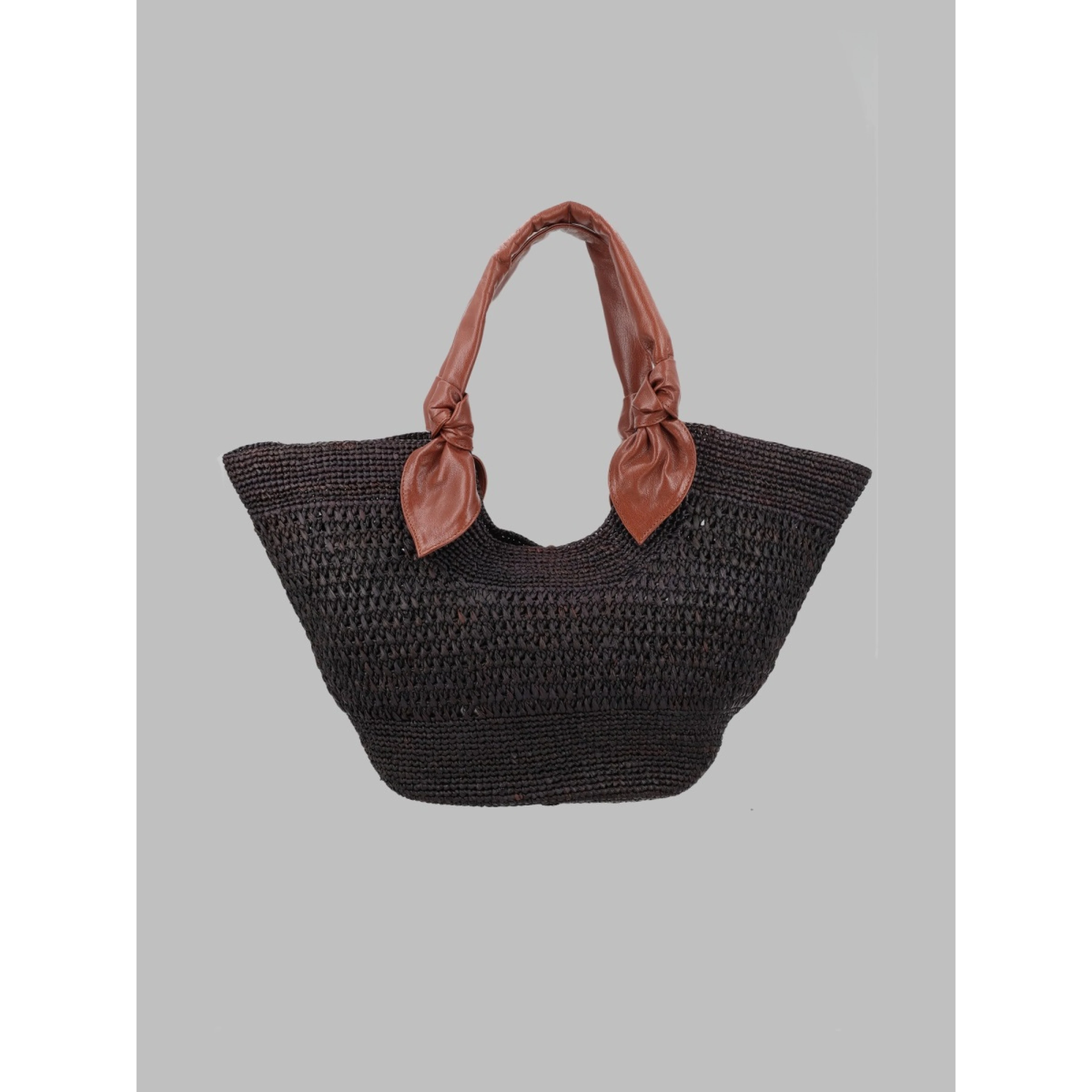 BORSA INTRECCIATA IN RAFFIA