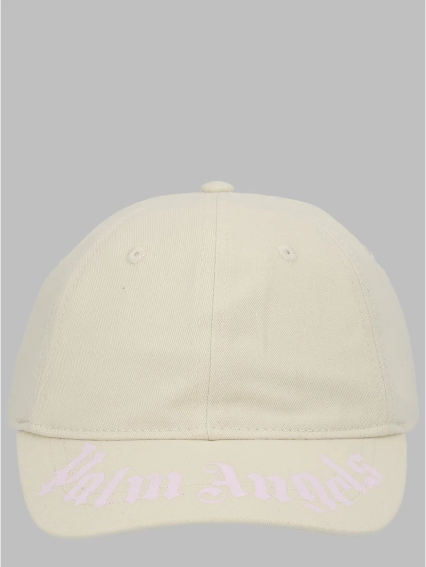 logo baseball cap soft girl