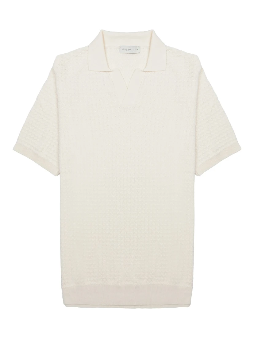 POLO "CAPRI" IN CROCHET DI COTONE