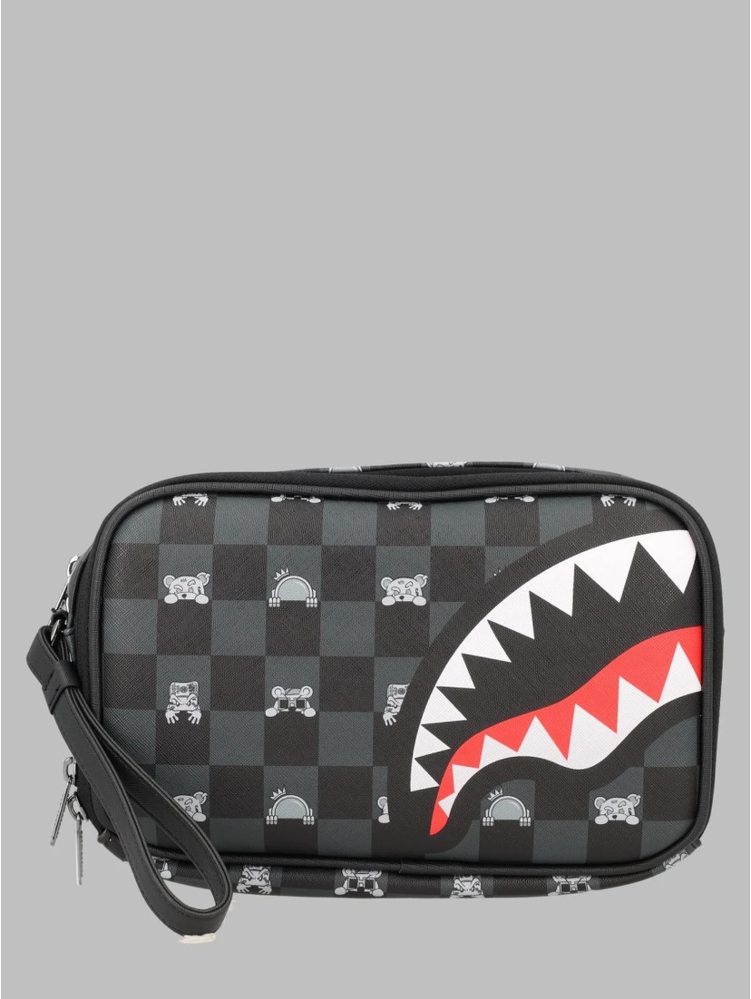 gray peeking character check
toiletry brick