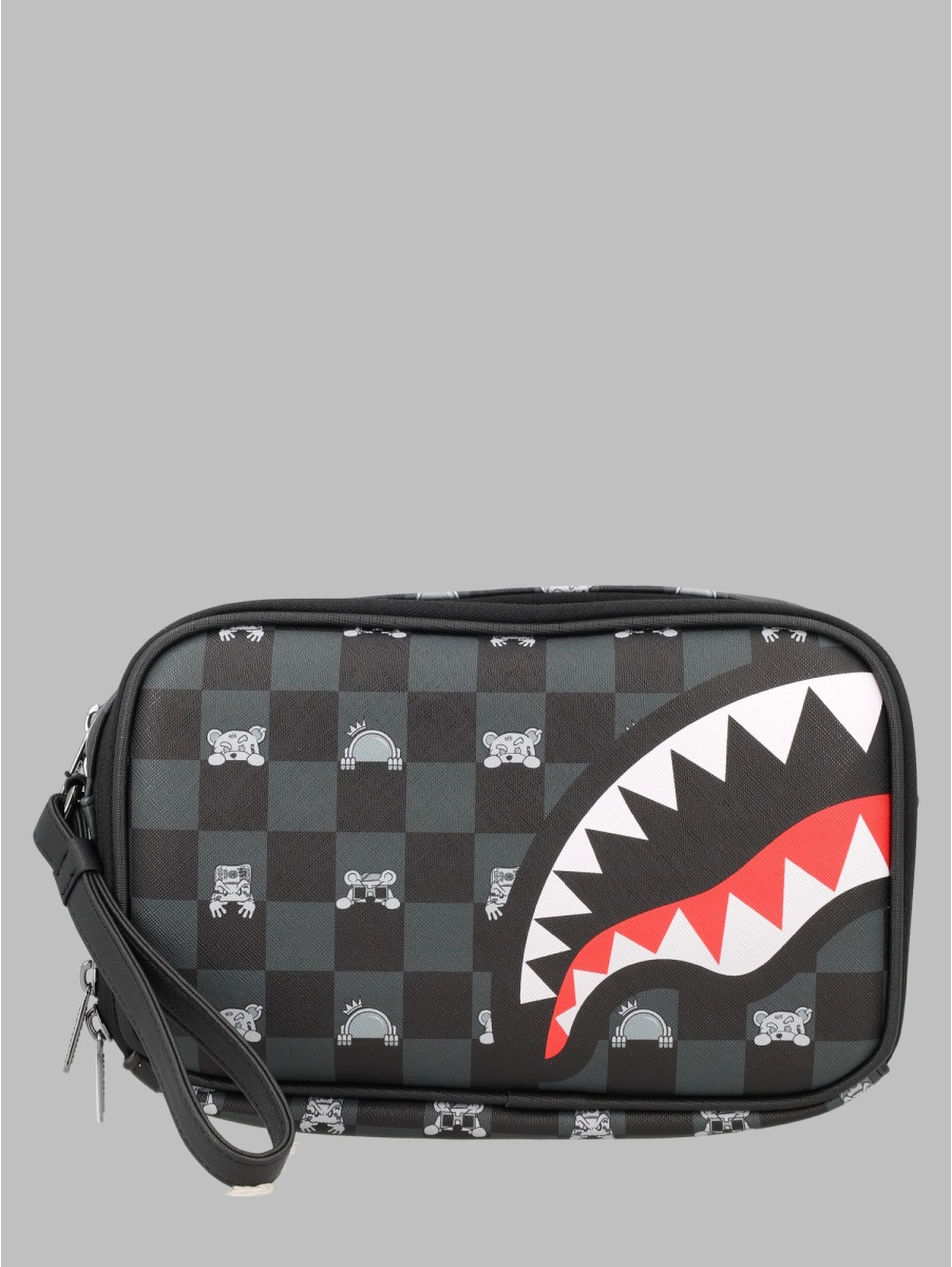 gray peeking character check
toiletry brick