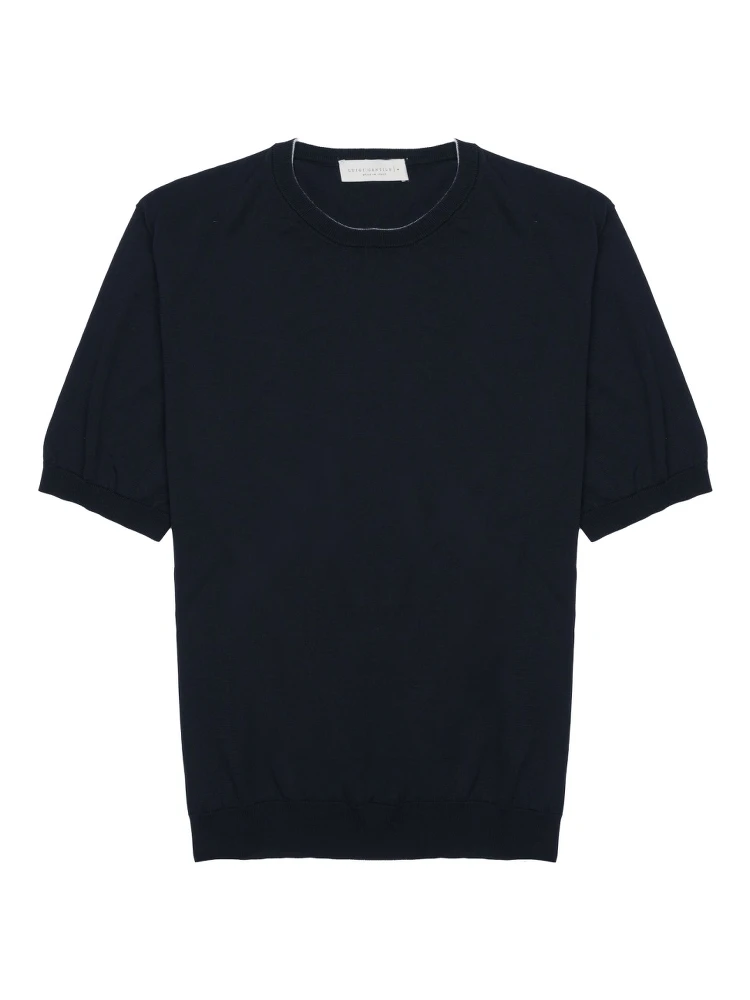 MAGLIA IN COTONE A MANICA CORTA