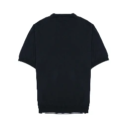 MAGLIA IN COTONE A MANICA CORTA