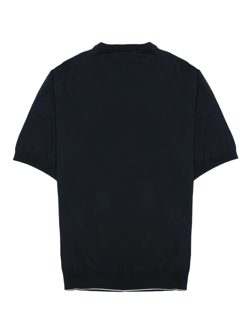 MAGLIA IN COTONE A MANICA CORTA