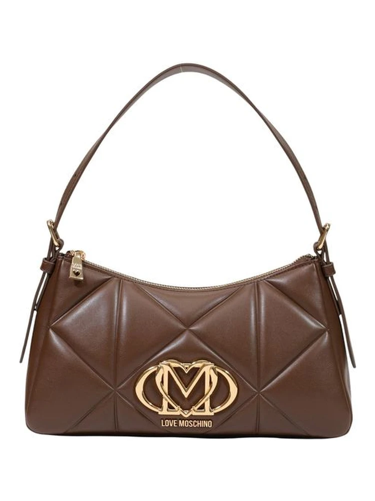 Brown Polyethylene Handbag