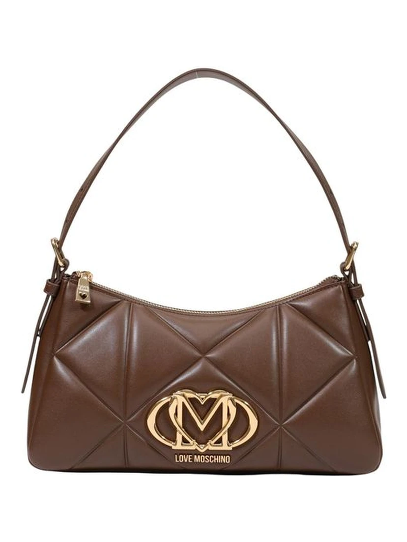 Brown Polyethylene Handbag