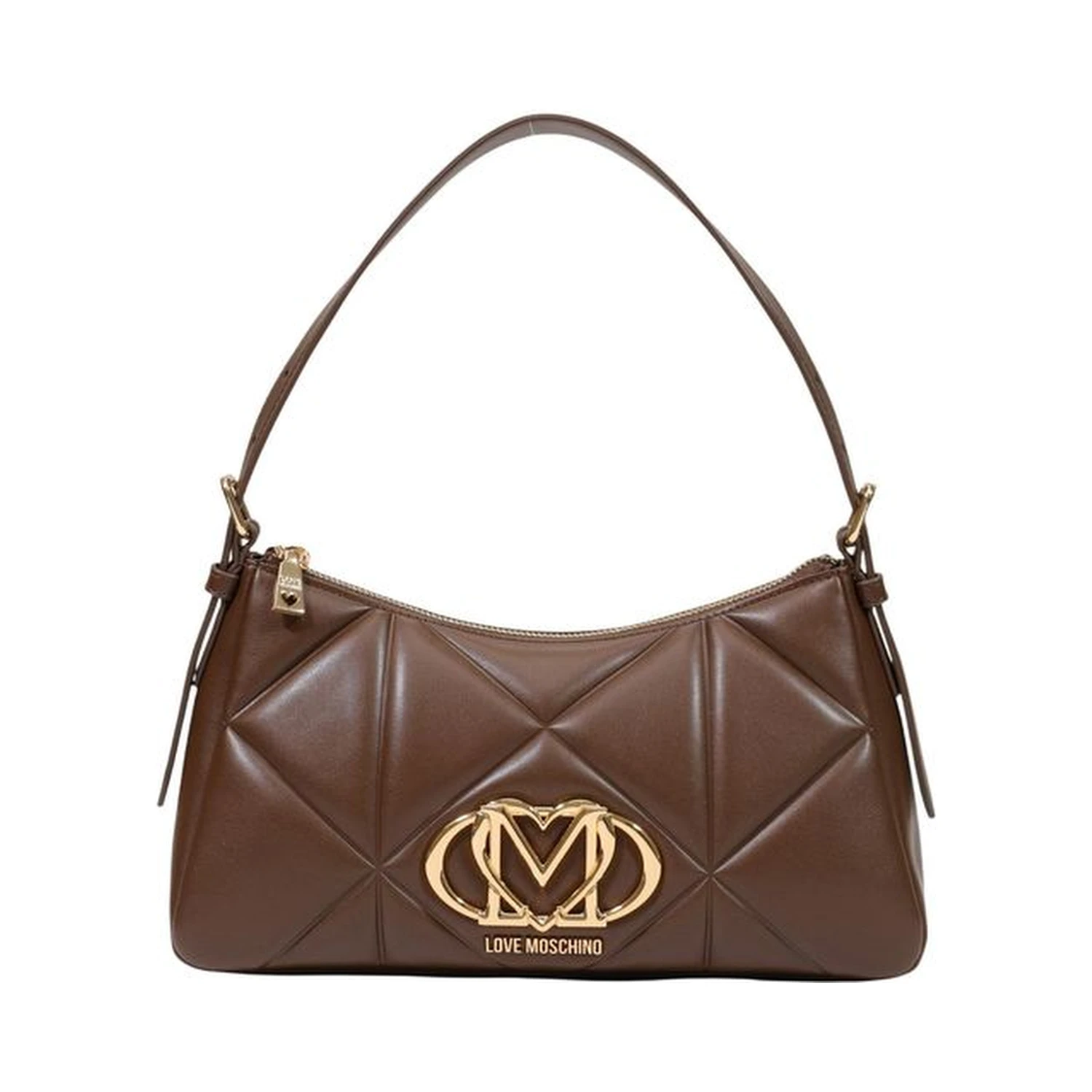 Brown Polyethylene Handbag