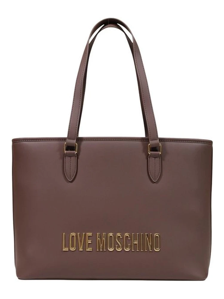Brown Polyethylene Handbag