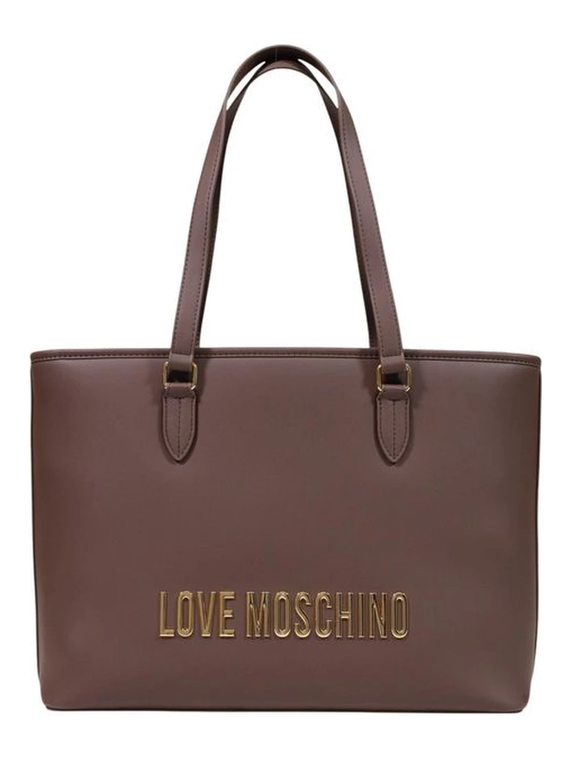 Brown Polyethylene Handbag