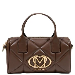 Brown Polyethylene Handbag