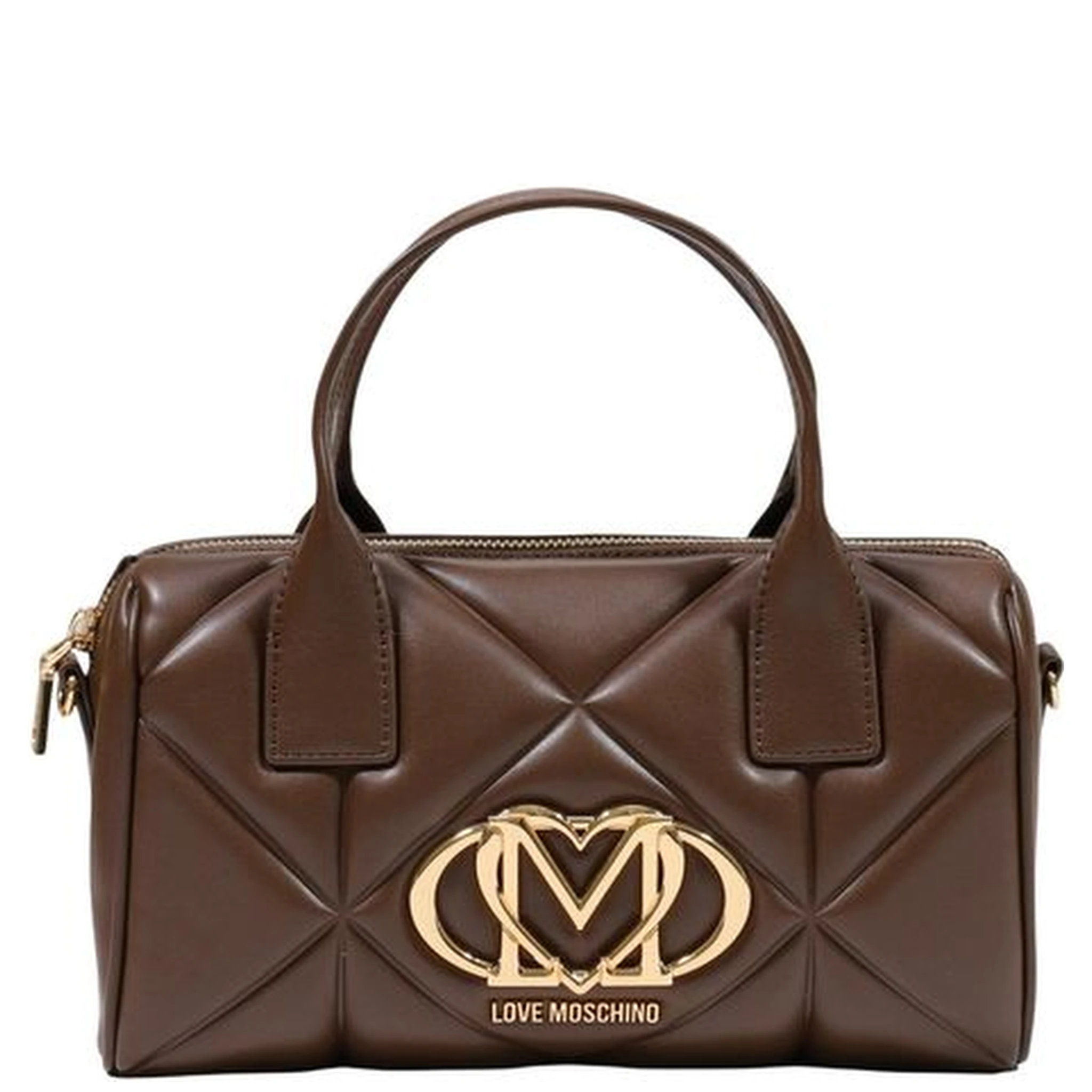 Brown Polyethylene Handbag