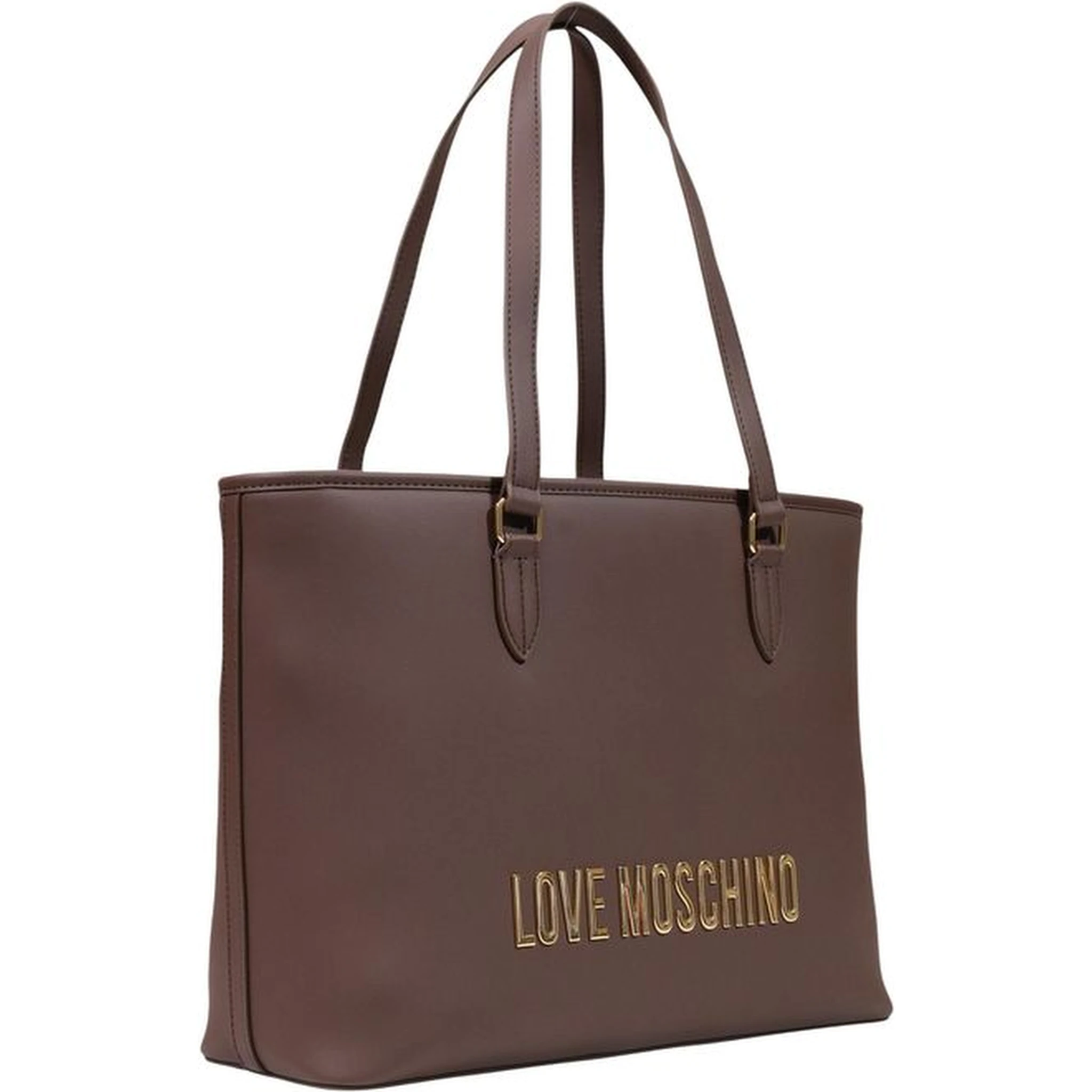 Brown Polyethylene Handbag