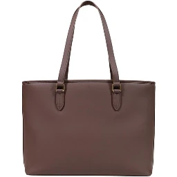 Brown Polyethylene Handbag
