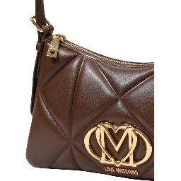 Brown Polyethylene Handbag