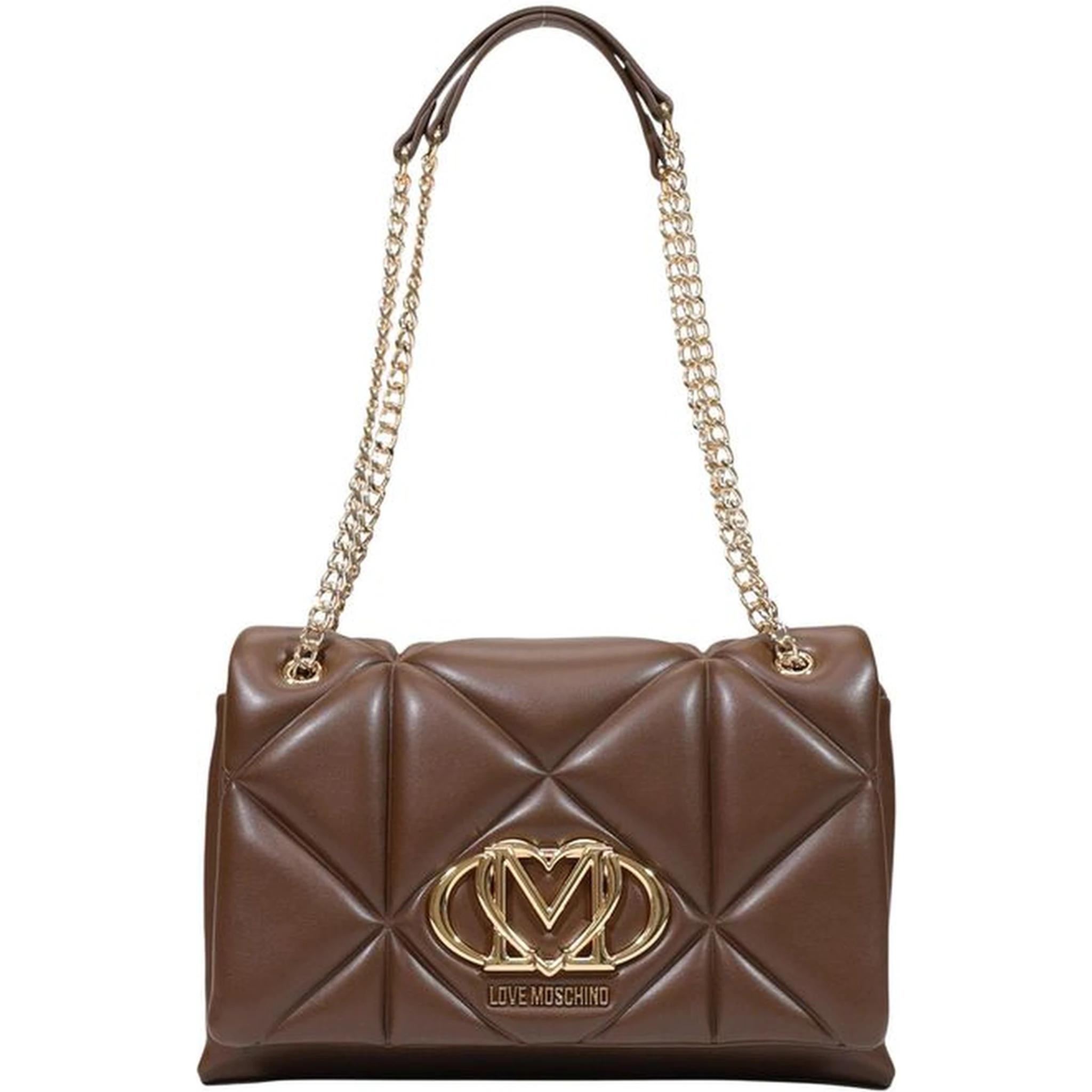 Brown Polyethylene Handbag