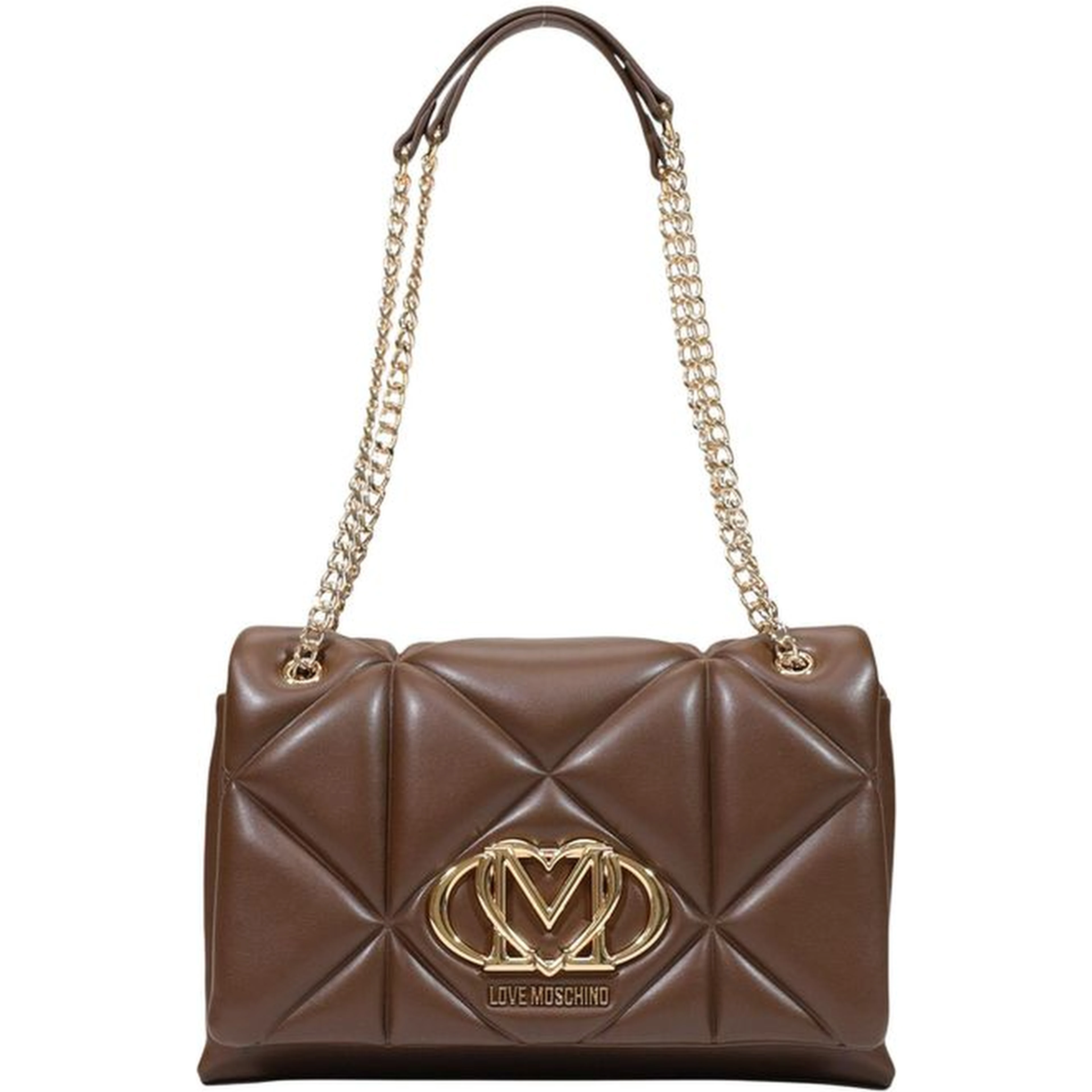 Brown Polyethylene Handbag