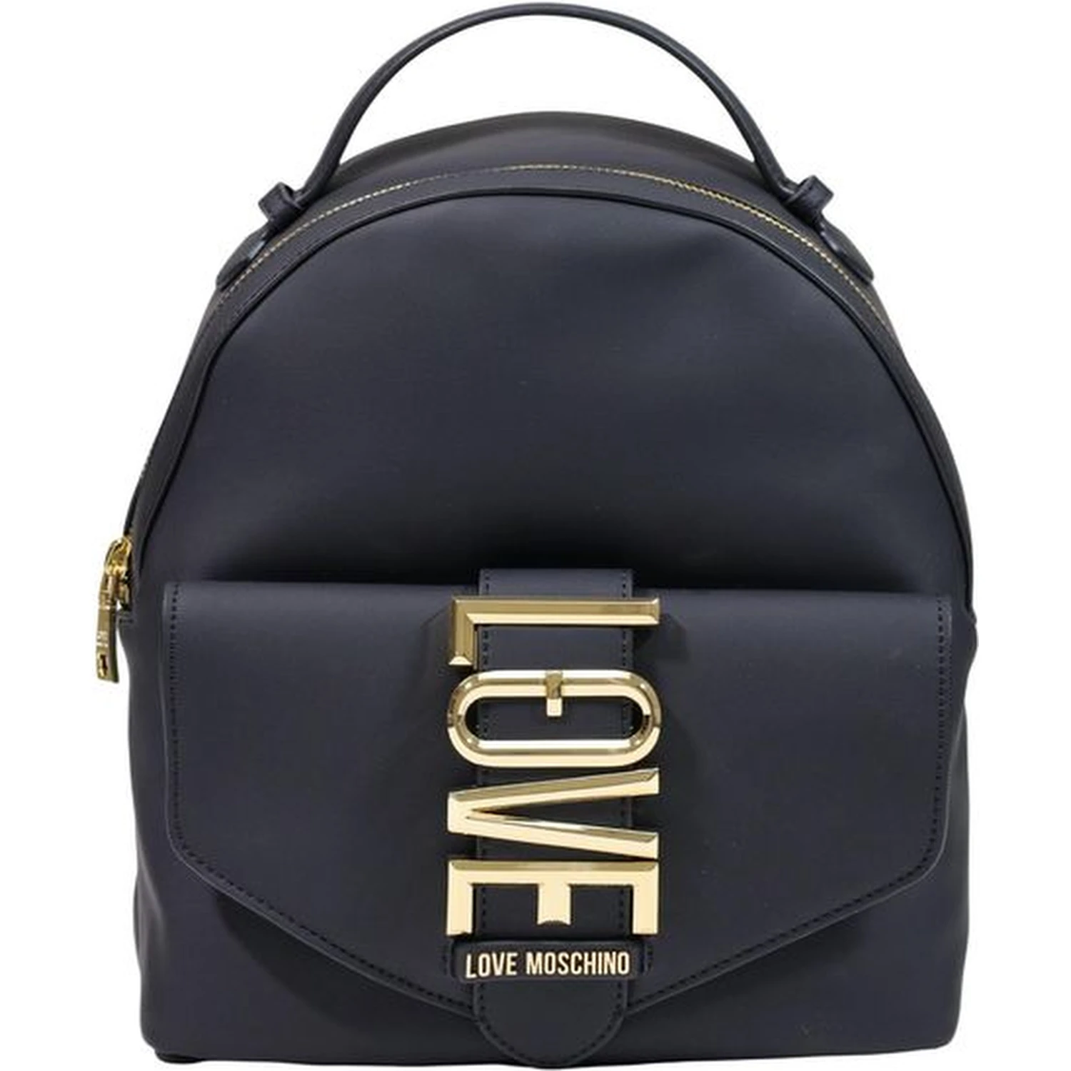 Black Polyethylene Backpack