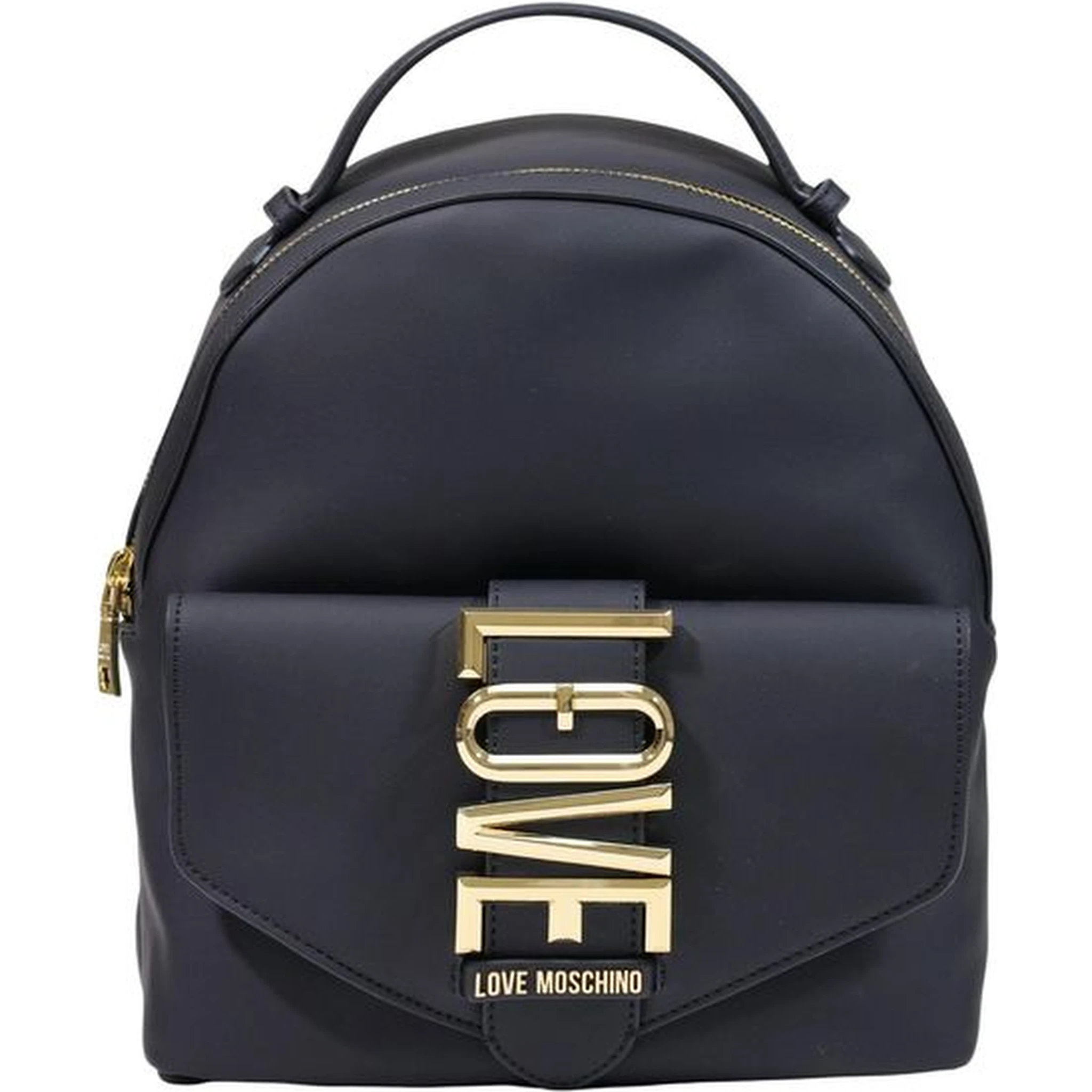 Black Polyethylene Backpack
