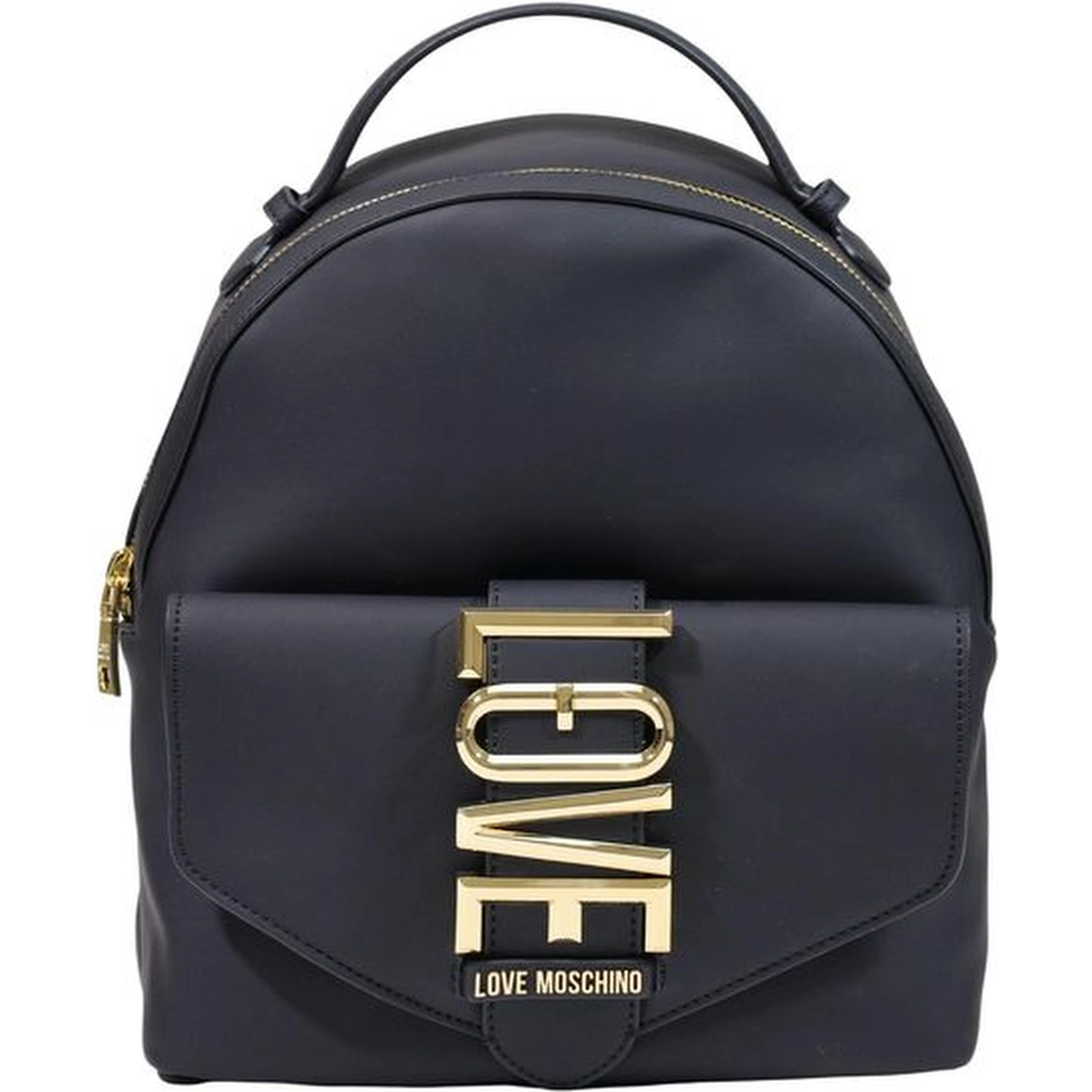 Black Polyethylene Backpack
