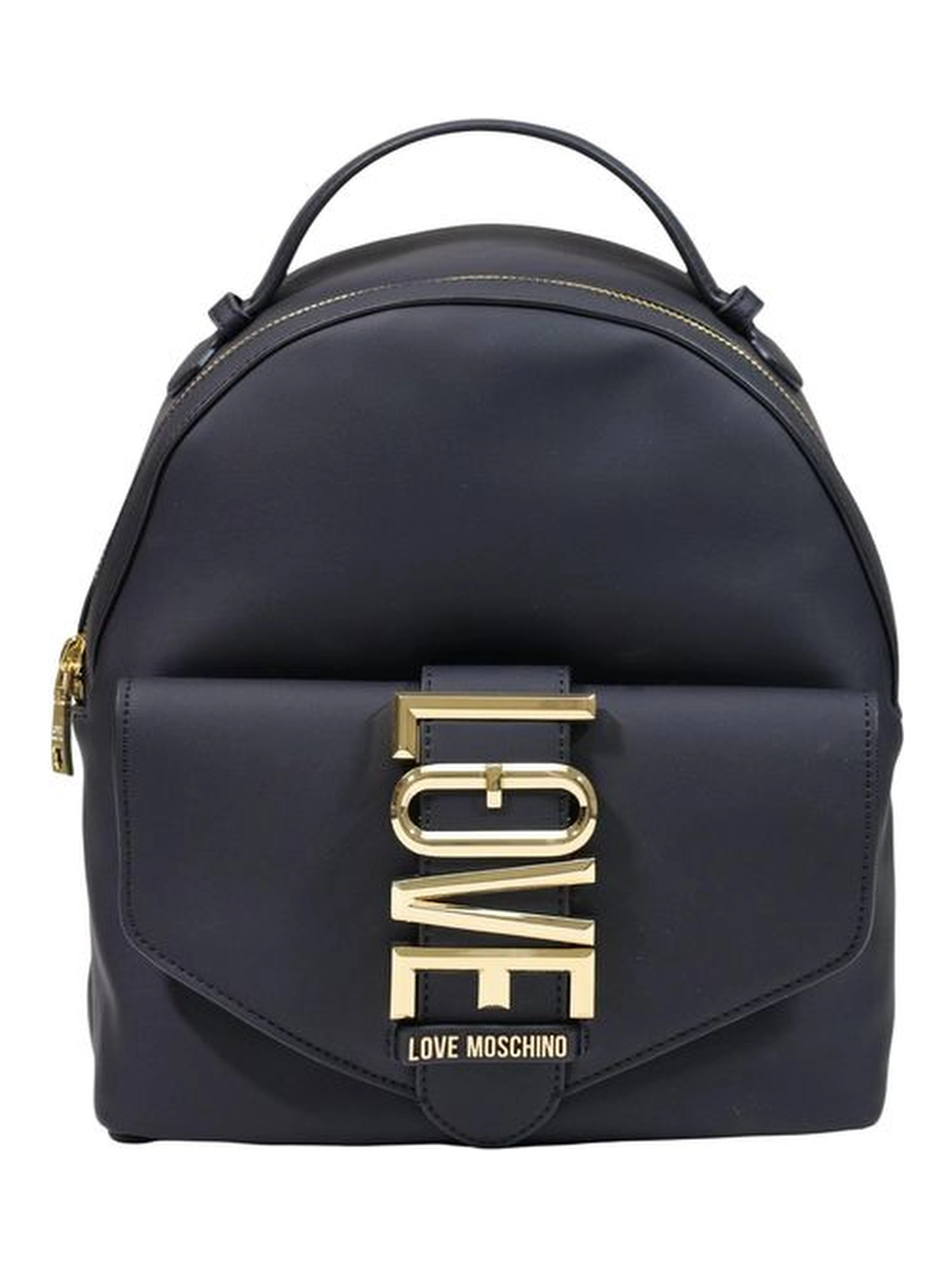 Black Polyethylene Backpack